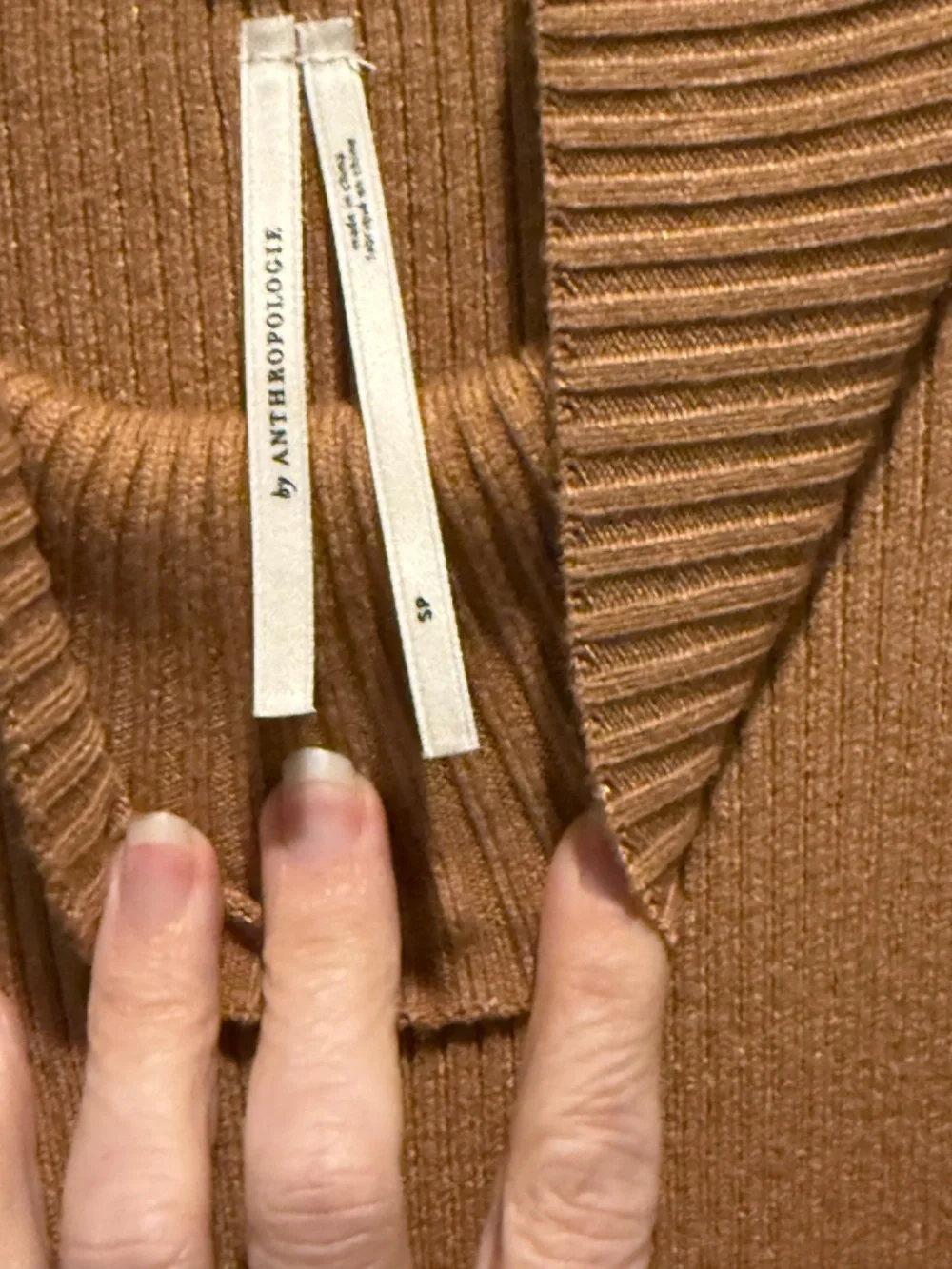 Mock neck twofer dress from Anthropologie - Picture 3 of 3